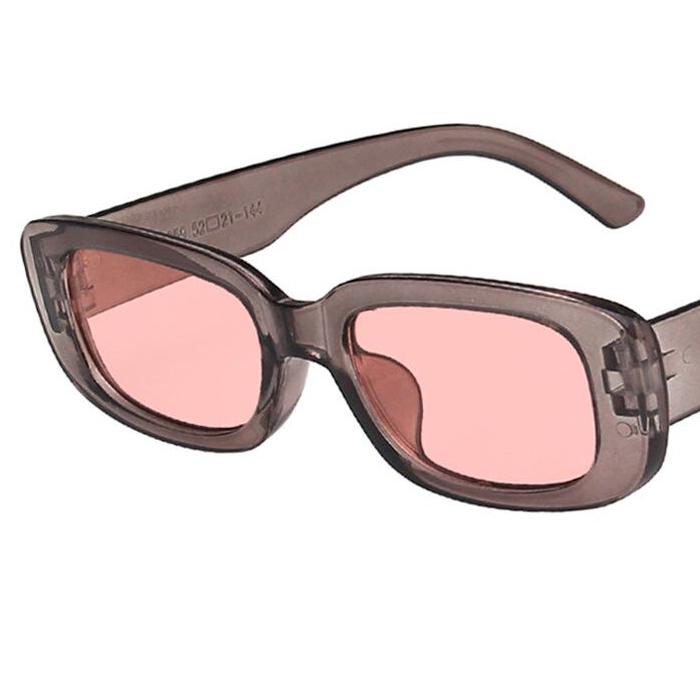 Small Rectangle Sunglasses for Women - Image 4