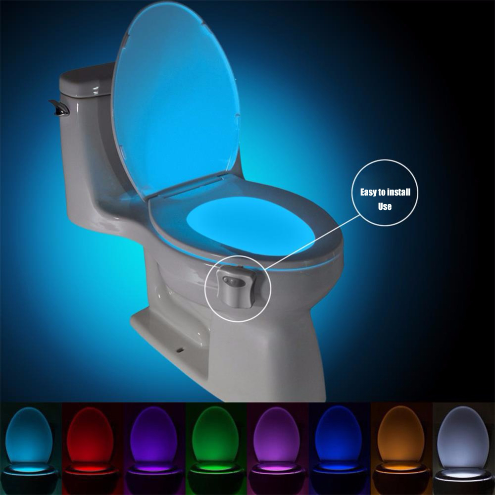 Smart Toilet Seat with Motion Sensor and Night Light - Image 2